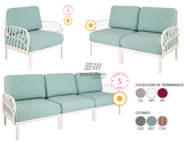 LAUREL Confortables Exterior :: Muebles de Oficina: Equilibrio Modular